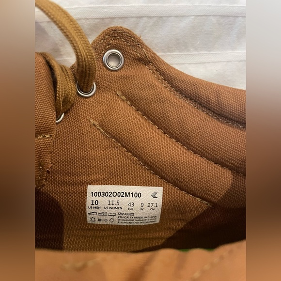 Cariuma OCA High All Camel Suede Sneakers Unisex Men Size 10/Women Size 11.5 - Picture 7 of 7